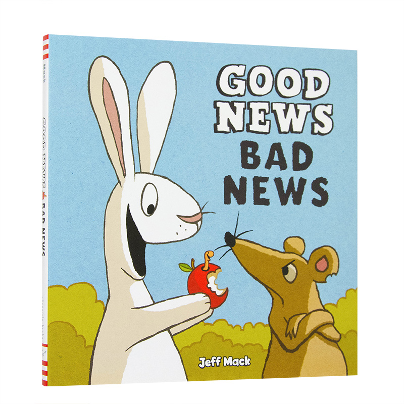 【预售】Good News, Bad News 好消息 坏消息 儿童早教认知益智读物书适合3-6岁 英文原版图书籍进口正版 Mack Jeff