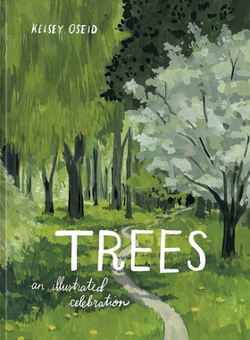 【现货】 Trees: An Illustrated Celebration ，树：插画图解 英文原版图书籍进口正版 Kelsey Oseid 插画/原画/设定集