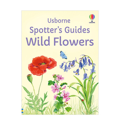 【现货】【自然观察者插图指南】野花 【Spotter's Guides】Wild Flowers 自然科普 英文进口原版儿童百科绘本图书3-6岁Sarah Rus