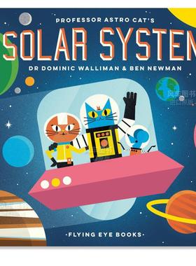 【现货】【太空猫教授】太阳系之旅 【Professor Astro Cat’s】Solar System原版图书外版进口书籍英文儿童绘本Dominic Walliman
