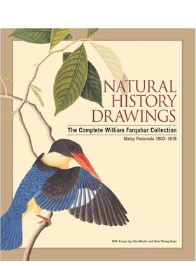 【预售】博物学手绘图谱 Natural History Drawings英文进口原版艺术画册画集正版图书籍Colonel William Farquhar