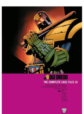 【预售】爵德判官：第 35 版：完整案件档案 Judge Dredd: The Complete Case Files 35 英文进口原版漫画正版图书籍JOHN WAGNER