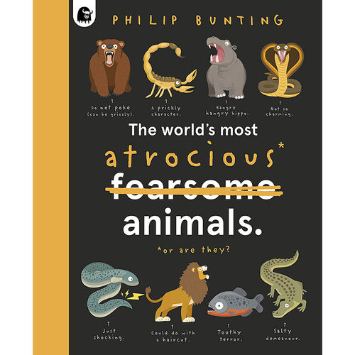 【现货】【Quirky Creatures】The World's Most Atrocious Animals,【奇特生物】世界上最残暴的动物 英文图书籍进口正版 儿童绘
