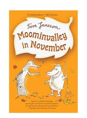 【现货】十一月的姆明山谷 Moominvalley in November 原版进口英文儿童章节书 3岁-6岁Tove Jansson外文图书