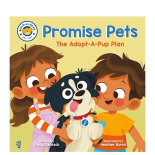 【预售】许愿萌宠:领养小狗计划 Promise Pets: The Adopt-A-Pup Plan 英文进口原版儿童绘本图书Build-A-Bear