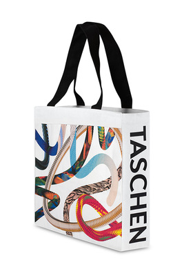 【现货】 TASCHEN出版 书虫 帆布袋 Bookworm Tote Bag 文创产品 大容量 棉质帆布有内袋