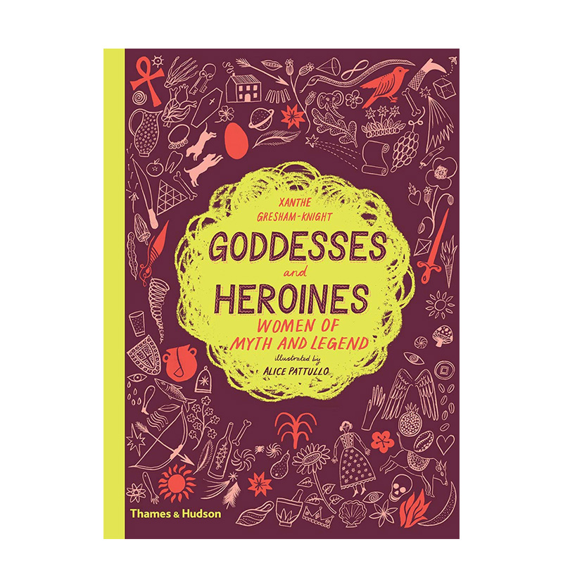 【现货】【T&H】Goddesses and Heroines 女神和女英雄 英文原版儿童绘本 书籍/杂志/报纸 儿童读物原版书 原图主图