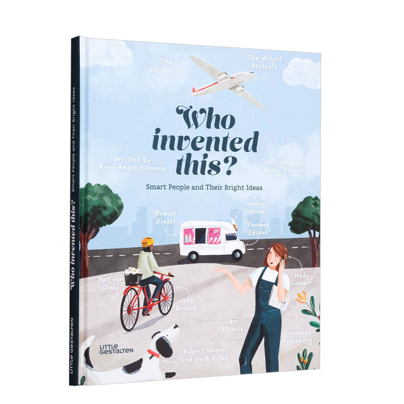【现货】Who Invented This?：Smart People and Their Bright Ideas，这是谁发明的？英文原版图书籍进口正版 儿童艺术绘本