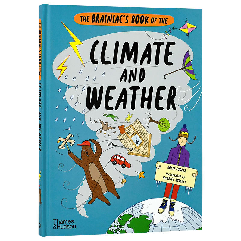 【预售】The Brainiac’s Book of the Climate and Weather，小天才之书：气候与天气 儿童故事启蒙绘本 英文原版图书籍进口正版