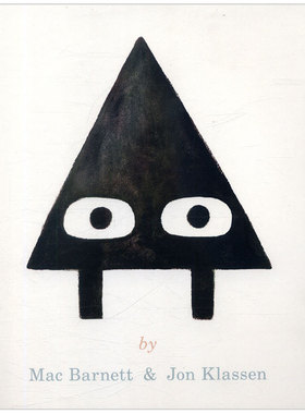 【预售】【形状三部曲】Triangle (Shape Trilogy) 三角形 Jon Klassen 英文原版图书籍进口正版 儿童艺术绘本 平装版 Mac Barnett