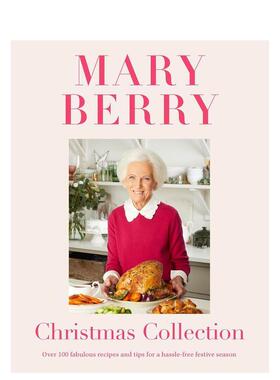 【预售】Mary Berry的圣诞指南：100 多种美味食谱和小贴士 Mary Berry's Christmas Collection英文进口原版餐饮美食图书Mary Be