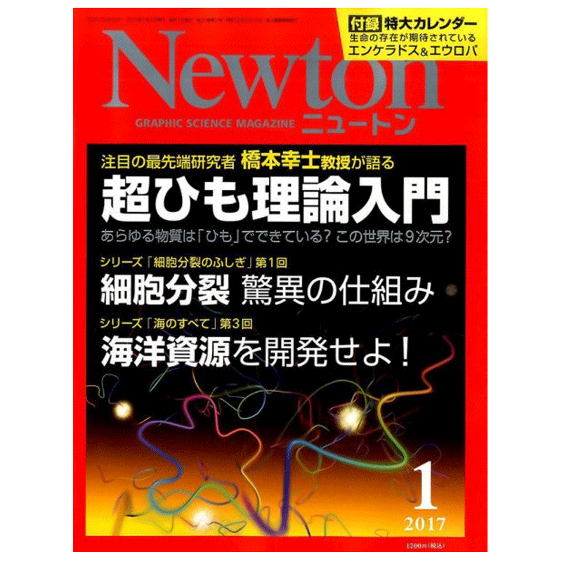 【订阅】Newton(ニュートン)日本日文原版杂志牛顿科学杂志年订12期 F064