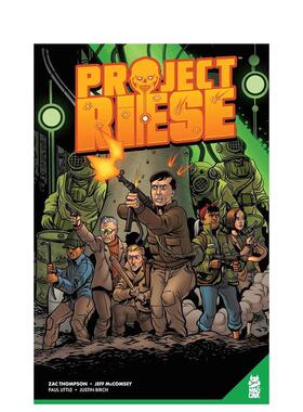 【预售】Project Riese：寻宝计划 卷1 Project Riese GN  英文漫画 外文进口原版图书籍Mad Cave Studios