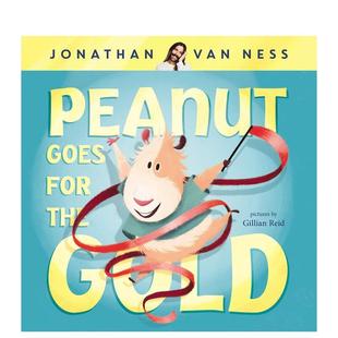 Goes Harpercollins Jonathan 英文进口原版 现货 Peanut 儿童绘本图书 the for Ness Gold Van 花生去淘金