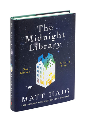 【现货】The Midnight Library：A Novel深夜午夜的图书馆 马特海格Haig Matt英文原版进口 文学小说 奇幻奇妙书店故事 马特黑格