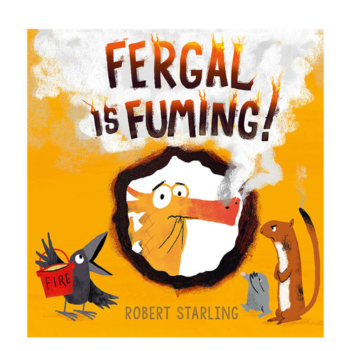 【现货】Fergal Is Fuming!弗加尔在冒烟 愤怒情绪管理 英文原版儿童绘本 3-6岁