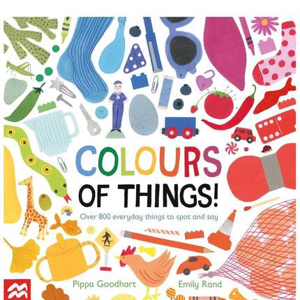 【预售】事物的颜色!:超过800个可以发现和说的日常事物Colours of Things! : Over 800 everyday things to spot and say英文进口