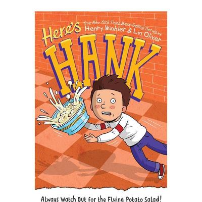 【预售】这是汉克 9HERE’s HANK 9英文进口原版章节书儿童图书籍3-6岁WINKLER  HENRY