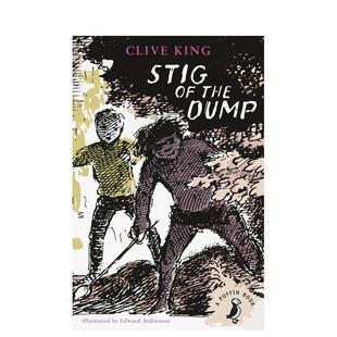 青少年读物King 图书籍 儿童文学 the Stig 海雀布纹经典 荒野小英雄 Clive正版 Dump英文进口原版 现货