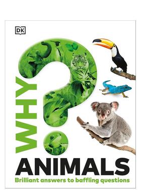 【预售】为什么？动物Animals【Why?】英文进口原版儿童绘本图书DK外文正版