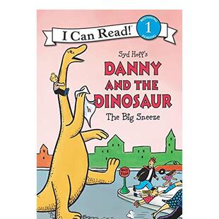 【现货】Danny and the Dinosaur: The Big Sneeze,【丹尼和恐龙】大喷嚏英文原版图书 Hoff 儿童分阶阅读