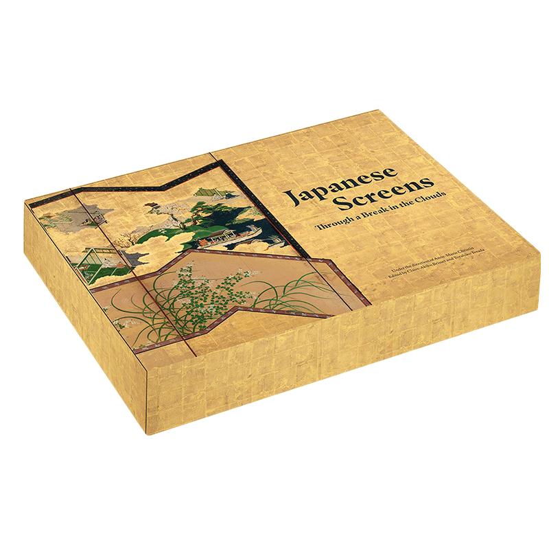 【现货】Japanese Screens: Through a Break in the Clouds 日本屏风 英文原版图书籍进口正版 Claire-Akiko Brisset 艺术画册