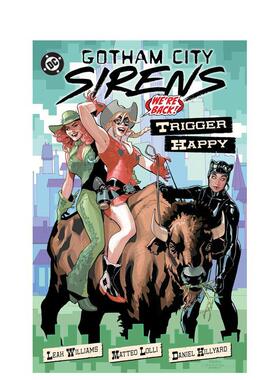 【现货】DC漫画 哥谭魅影：扣动扳机（精装） Gotham City Sirens: Trigger Happy 英文进口原版漫画Tini Howard外文图书