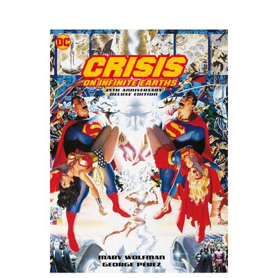 【预售】无限地球危机 35周年豪华版 Crisis on Infinite Earths: 35th Anniversary Deluxe Edition 英文进口原版漫画