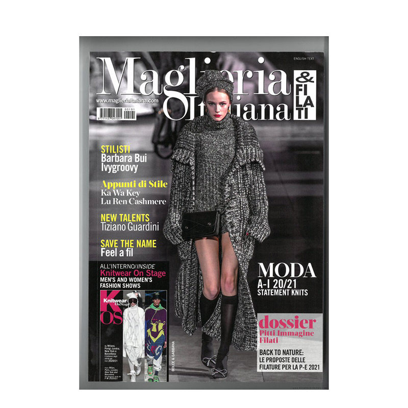 【现货】Maglieria Italiana NO.191 针织品 纱线 时装秀 秋冬男女装发布会 英文原版 进口正版 杂志期刊