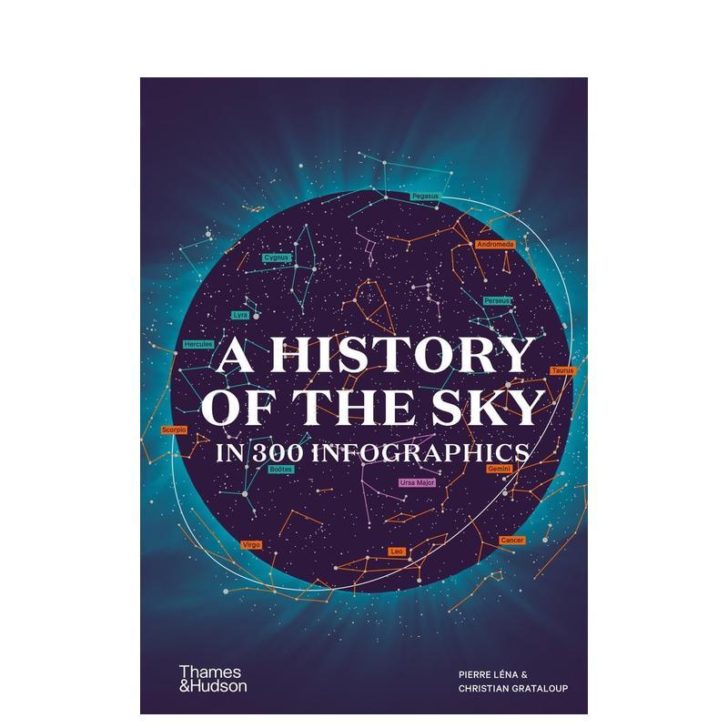 【预售】天穹三千载:300幅信息图表里的星空史 A History of the Sky in 300 Infographics 英文进口原版人文历史图书Christian