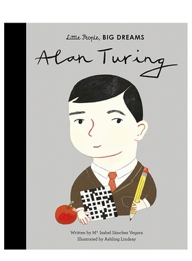 【现货】【小人物，大梦想】Alan Turing，阿兰·图灵 英文原版儿童绘本 启蒙图书3-6岁