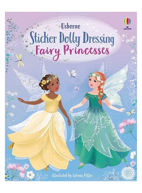 【现货】Sticker Dolly Dressing Fairy Princesses 打扮仙女公主贴纸 儿童互动活动游戏  英文原版图书籍进口正版
