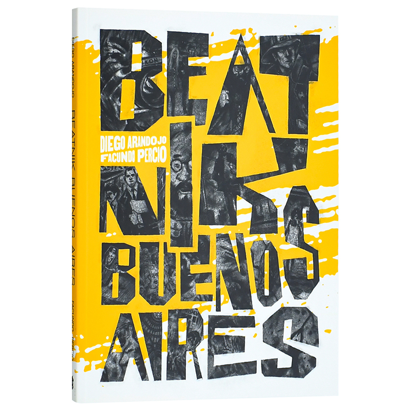 【现货】Beatnik Buenos Aires，Beatnik时代的布宜诺斯艾利斯漫画英文原版图书籍进口正版 Fantagraphics Diego Arandojo-封面