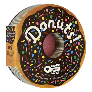 英文进口原版 现货 Love 儿童趣味图书6 Flora Made Redmond 爱心制作：甜甜圈 Waycott with 9岁Lea Donuts