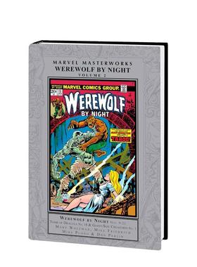 【预售】漫威大师作品：夜狼人 卷2 MARVEL MASTERWORKS: WEREWOLF BY NIGHT VOL. 2  英文漫画 外文进口原版图书籍Marvel