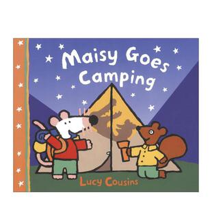 【预售】【小鼠波波】去露营【Maisy】Goes Camping英文儿童图书籍进口原版Candlewick Press3-6岁启蒙绘本