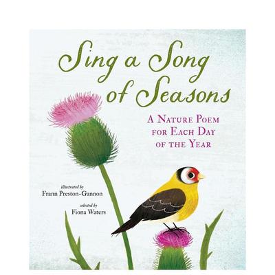 【现货】唱一首四季的歌Sing a Song of Seasons英文进口原版儿童图书3-6岁艺术启蒙Fiona Waters