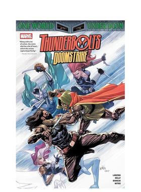 【预售】雷霆特工队：末日打击 Thunderbolts: Doomstrike英文漫画进口原版图书籍正版 漫威Leinil Yu  Collin Kelly  Jackson La