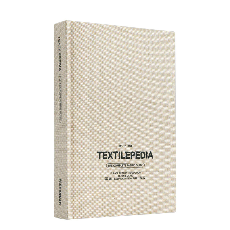 【现货】 Textilepedia 纺织品百科全书 布料编织服装设计手册指南工具书 英文原版图书籍进口正版 Fashionary Textile Directory