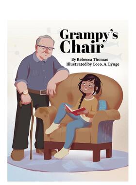 【预售】爷爷的椅子Grampy's Chair英文进口原版图书儿童绘本Rebecca Thomas6-9岁