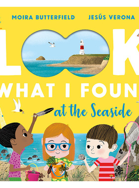 【现货】National Trust: Look What I Found at the Seaside 看我在海边找到了什么 英文原版进口 儿童绘本 Moira Butterfield