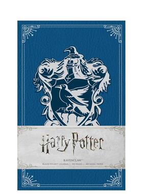 【预售】哈利·波特拉文克劳 口袋手账本 HARRY POTTER: RAVENCLAW RULED POCKET JOURNAL 英文原版笔记本NotebookInsight Editio