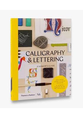 【现货】书法与文字：创客指南【V&A】Calligraphy & Lettering: A Maker‘s Guide英文进口原版艺术画册画集外文图书Denise Lach