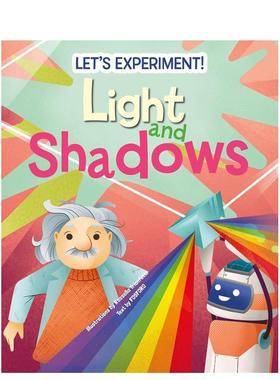 【预售】光影奥秘：实验手册 Light and Shadows :Let's Experiment!英文进口原版儿童绘本图书Matteo Crivellini
