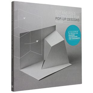 Pop 现货 Techniques 立体设计英文原版 and 折纸技术 Cut 图书籍进口正版 Fold Design for