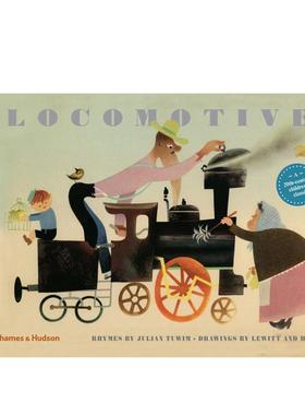 【现货】火车头Locomotive英文进口原版儿童故事图书3-6岁Julian Tuwim