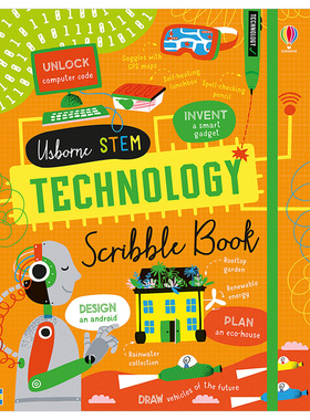 【现货】Technology Scribble Book 技术之书 科技科学入门科普 英文原版