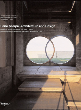 Carlo Scarpa：Architecture and Design卡洛斯卡帕作品全集 英文原版图书籍正版进口 现代主义建筑设计大师（单册可拍）