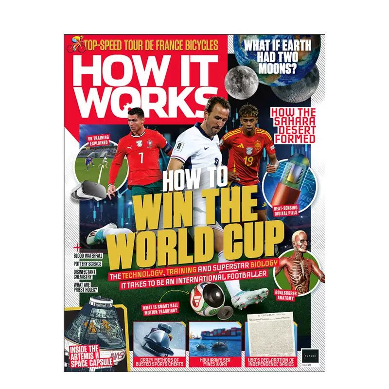 How It Works 探索万物奥秘杂志2026年 2025年过刊 HowItWorks217/216/215/214/213/212/208/204期英文原版期刊进口（单期可选）