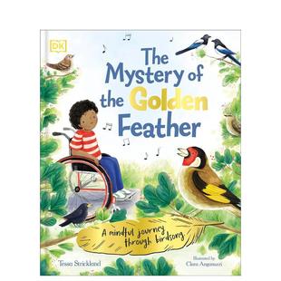 6岁 现货 the Mystery 平装 自我认知 儿童绘本图书3 Golden 情绪管理Tessa The 英文进口原版 金羽之谜 Stri Feather